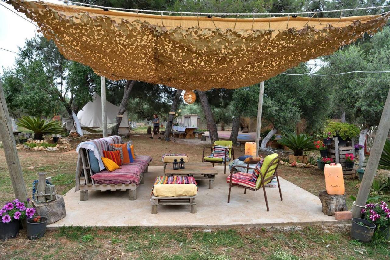 Glamping At A Lovely Tent In Skiaxtro- Marathopoli别墅 外观 照片