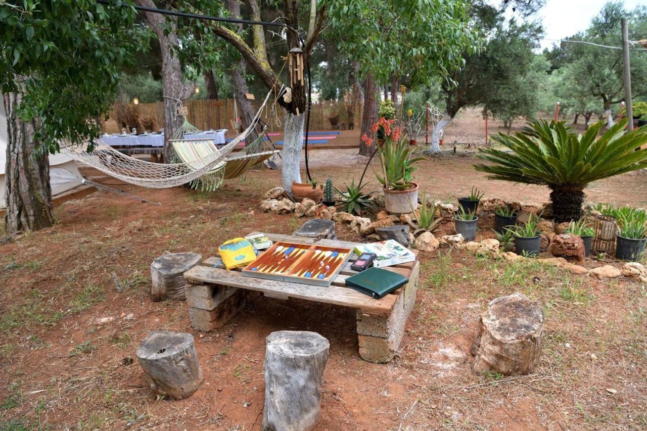 Glamping At A Lovely Tent In Skiaxtro- Marathopoli别墅 外观 照片