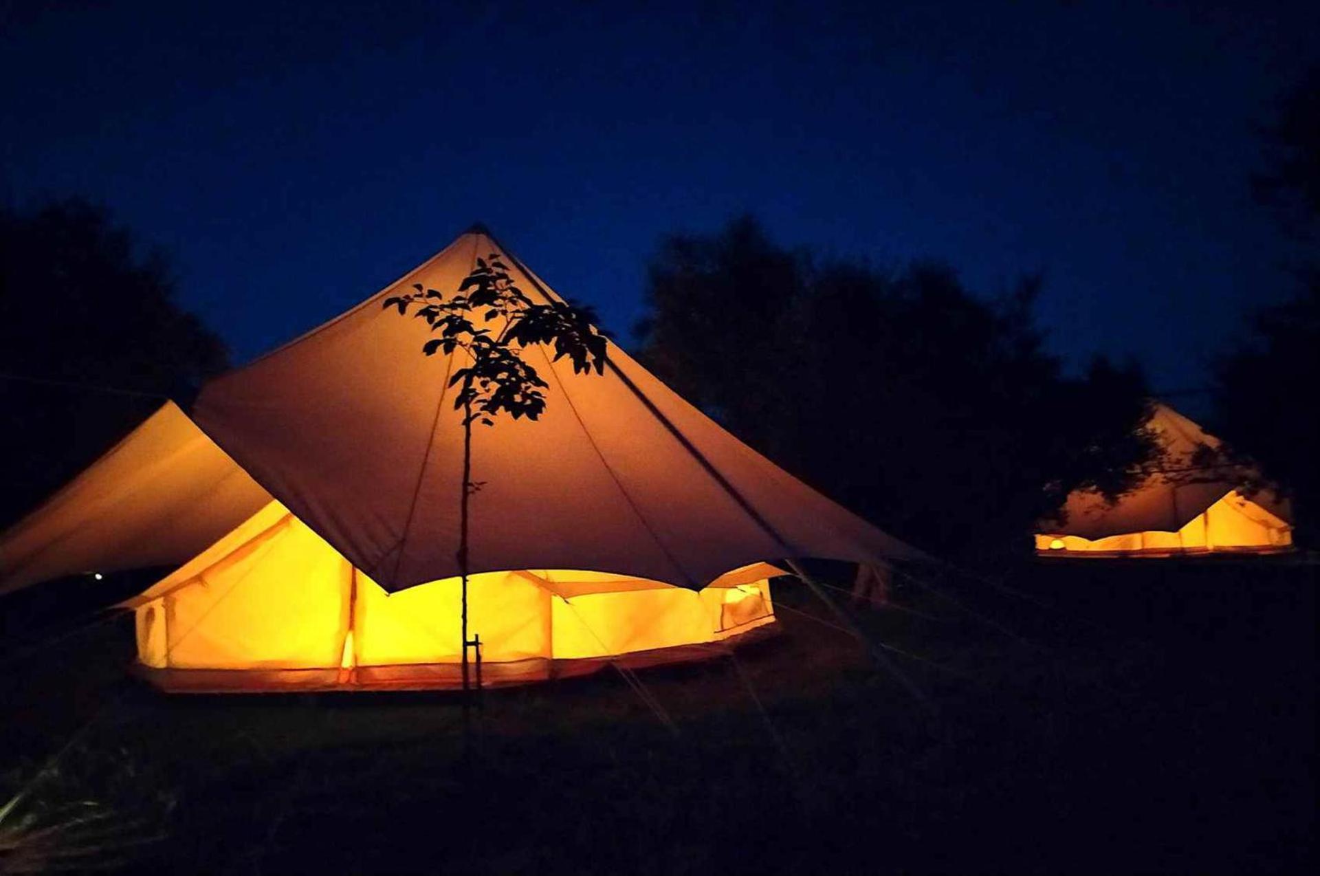 Glamping At A Lovely Tent In Skiaxtro- Marathopoli别墅 外观 照片